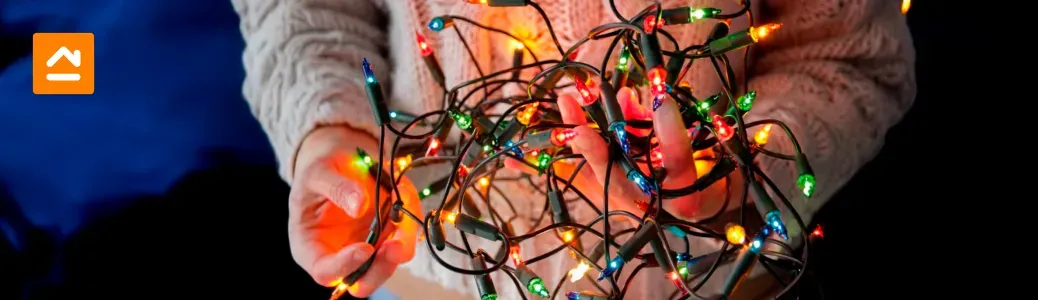 como-guardar-luces-de-navidad