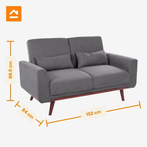 Medidas de sofá: 3 cuerpos, 2 cuerpos y más | Promart.pe