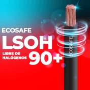 Cable libre halógeno 90c 2.5mm 2 Celsa (Lsoh) rojo - Promart