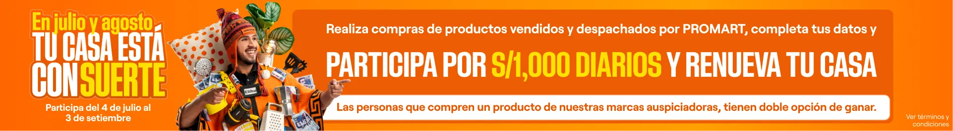 Sorteo tu casa esta con suerte