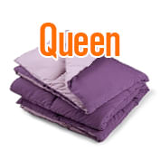 Edredon Nube Hogar con Fundas de Almohada de Algodon Queen Lino - Promart