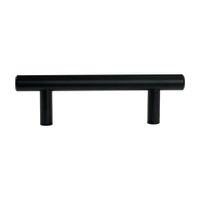 Tirador Recto Pesado 64mm Negro Werken