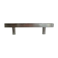Tirador Cuadrado Liviano 96mm Acero Inoxidable Plata Werken