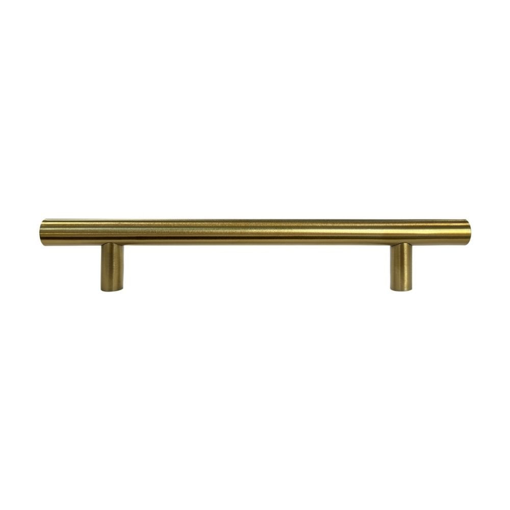 Tirador Recto Liviano 128mm Acero Inoxidable Dorado Werken