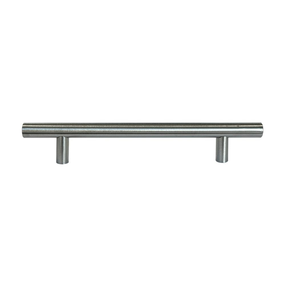 Tirador Recto Liviano 128mm Acero Inoxidable Plata Werken