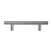 Tirador Recto Liviano 96mm Acero Inoxidable Plata Werken