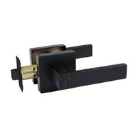 Manija de Baño Cuadrado Werken Plus Negro Mate