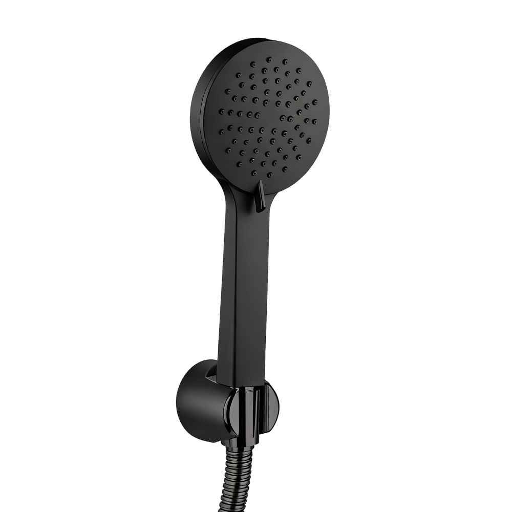 Ducha Telefono Negro Mate 3 Funciones Orange