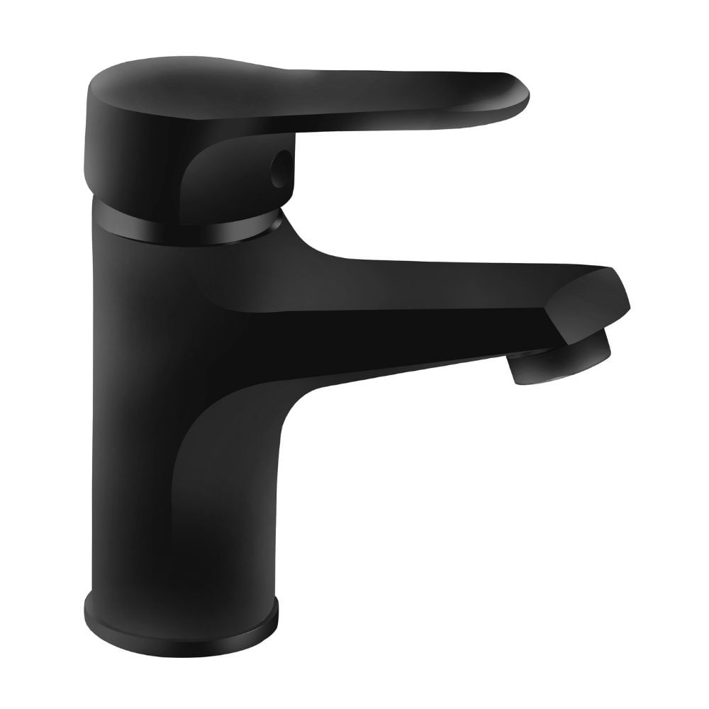 Mezcladora Monocomando de Lavatorio Baja Versa Negro Orange