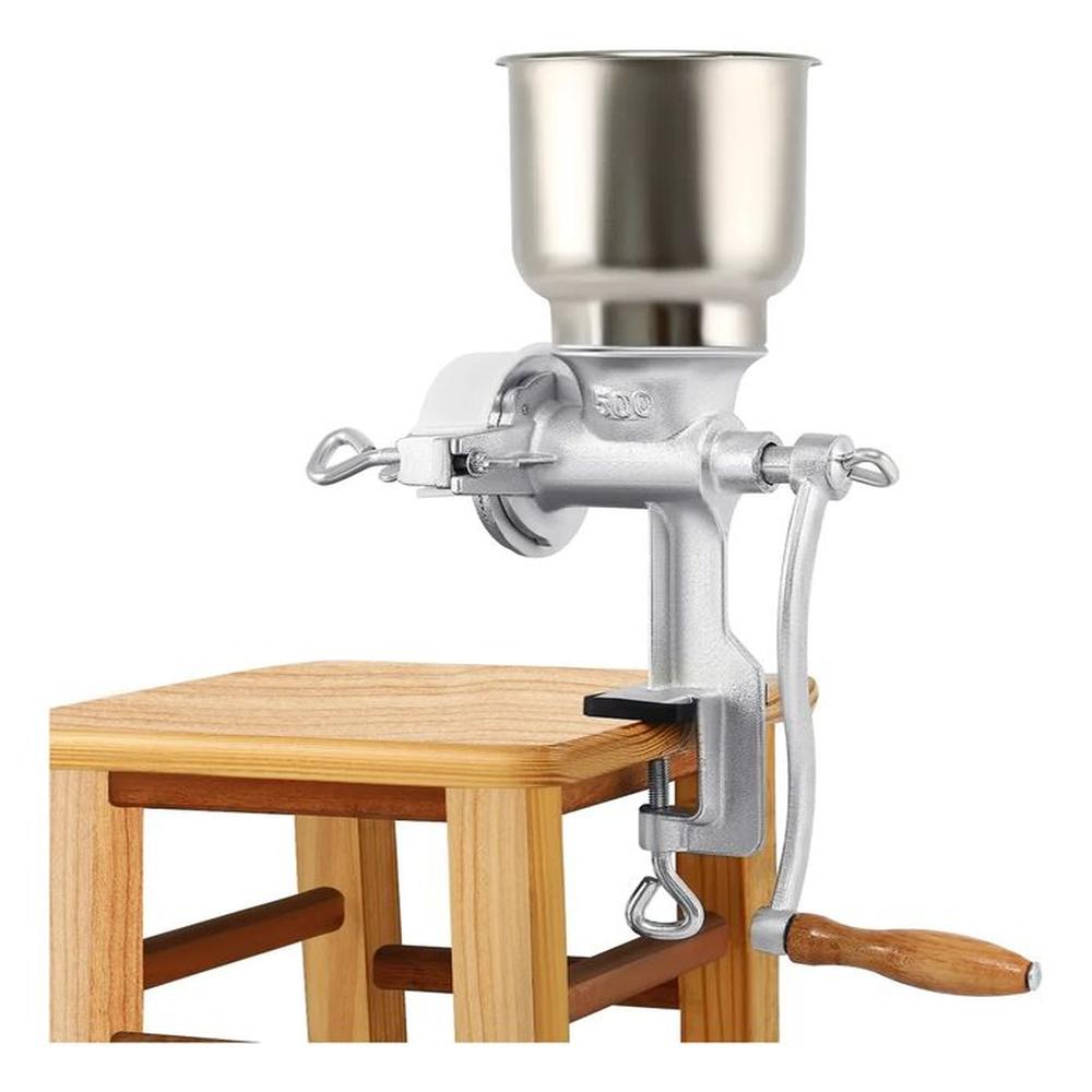 MOLINO MANUAL MAÍZ GRANOS CON TOLVA Y SOPORTE SUJECIÓN MOLINO MANUAL MAÍZ GRANOS CON TOLVA Y SOPORTE SUJECIÓN