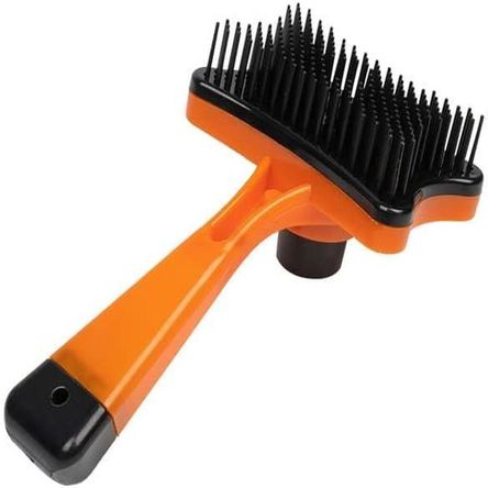 PEINE CEPILLO PERRO GATO CONEJO AUTOMÁTICO PLÁSTICO NARANJA PEINE CEPILLO PERRO GATO CONEJO AUTOMÁTICO PLÁSTICO NARANJA