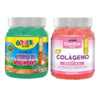PACK 2 CITRATO DE MAGNESIO NIÑOS 130UND + COLAGENO ADULTOS 130UND