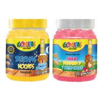 PACK 2 GOMITAS BUENAS NOCHES NIÑOS + CALCIO PARA NIÑOS 260 UND