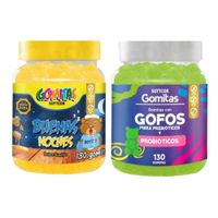 PACK 2 GOMITAS BUENAS NOCHES NIÑOS + GOFOS PARA NIÑOS 260 UND