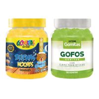 PACK 2 GOMITAS BUENAS NOCHES NIÑOS + GOFOS PARA ADULTOS 260 UND
