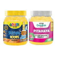 PACK 2 GOMITAS BUENAS NOCHES NIÑOS 130UND + PITAHAYA ADULTOS 130UND