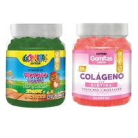 PACK 2 GOMITAS PROPÓLEO NIÑOS + GOMITAS COLÁGENO CON BIOTINA 130UND