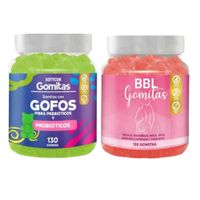PACK 2 GOMITAS GOFOS PARA NIÑOS + GOMITAS AGUAJE BBL 260 UND