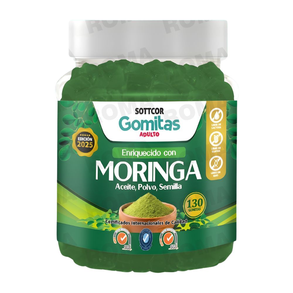 GOMITAS DE MORINGA 130UND SOTTCOR GOMITAS DE MORINGA 130UND SOTTCOR