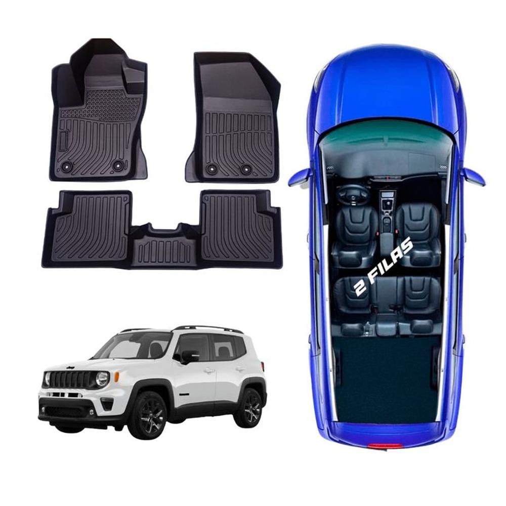 PROTECTOR CUBRE PISO TPE 5D JEEP RENEGADE 2015-2024