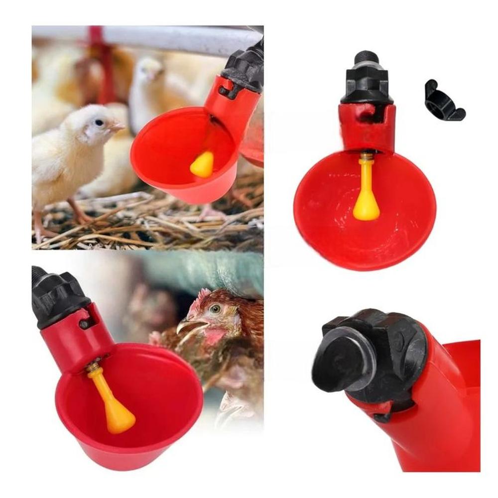 BEBEDERO AUTOMÁTICO PARA AVES DE CORRAL CODORNIZ PACK 9 UND BEBEDERO AUTOMÁTICO PARA AVES DE CORRAL CODORNIZ PACK 9 UND