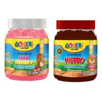 PACK 2 GOMITAS CALCIO NIÑOS + HIERRO NIÑOS 260 UND
