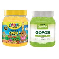 PACK 2 GOMITAS VITAMINAS PARA NIÑOS + GOFOS PARA ADULTOS 260 UND
