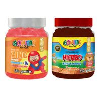 PACK 2 GOMITAS ZINC OROTATE NIÑOS 130UND + GOMITAS HIERRO NIÑOS 130UND