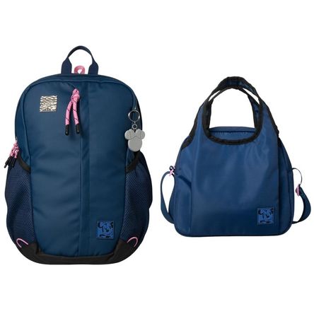 Pack Escolar Mochila y lonchera Minnie mouse juvenil