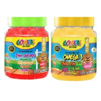 PACK 2 GOMITAS ZINC QUELADO NIÑOS + OMEGA 3 NIÑOS 260 UND