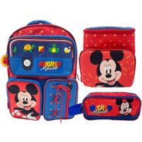 Pack Escolar Mochila Mickey Mouse Oficio