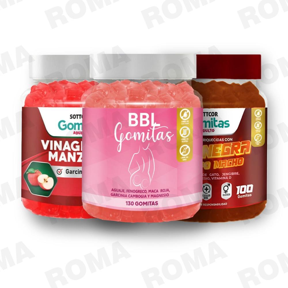 PACK 3 GOMITAS BBL AGUAJE, VINAGRE DE MANZANA Y MACA NEGRA SOTTCORLABS PACK GOMITAS BBL AGUAJE,GOMITAS VINAGRE DE MANZANA Y GOMITA MACA NEGRA PACK 3 GOMITAS BBL AGUAJE, VINAGRE DE MANZANA Y MACA NEGRA SOTTCORLABS PACK GOMITAS BBL AGUAJE,GOMITAS VINAGRE DE MANZANA Y GOMITA MACA NEGRA