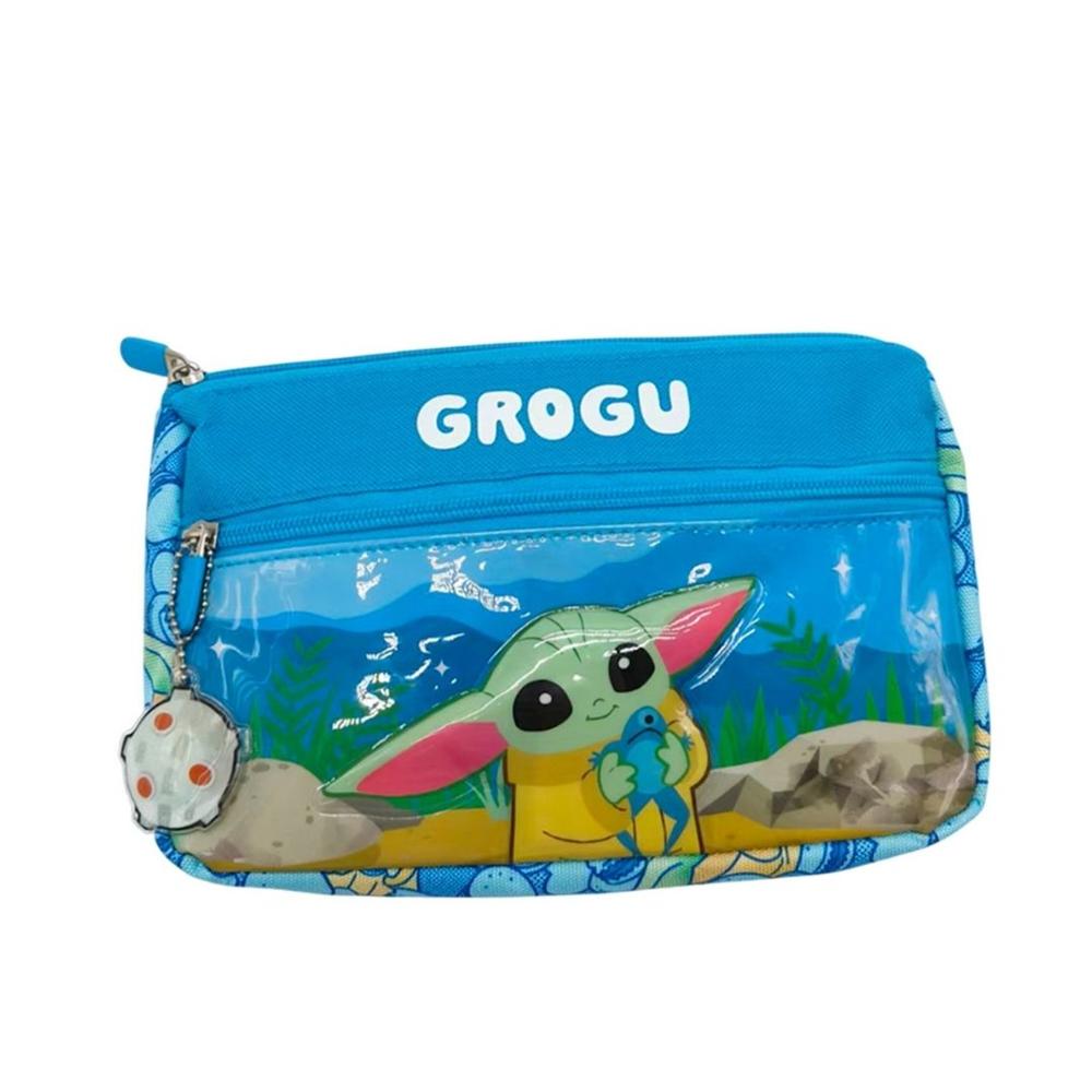 Pack Escolar Maleta Baby Yoda Azul Oficio| Promart - Promart