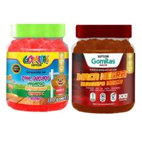 PACK 2 GOMITAS ZINC QUELADO NIÑOS + GOMITAS MACA NEGRA 100 UND