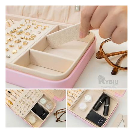 Organizador de Joyas en Rosado Y+Agendita Organizador de Joyas en Rosado Y+Agendita