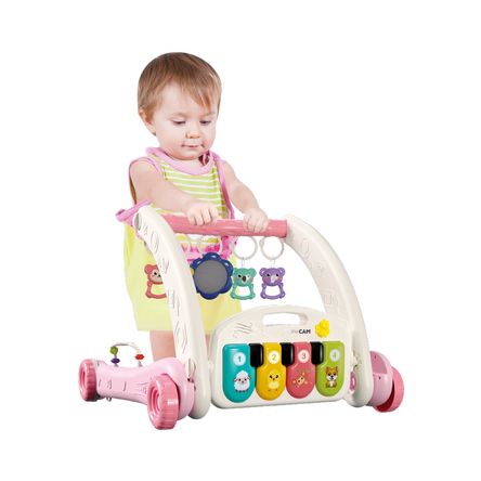 Gimnasio 2 en 1 baby cam rosado