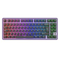 Teclado Royal Kludge RK X87 Cableado BLACKBERRY MOUSSE Switch Cremoso