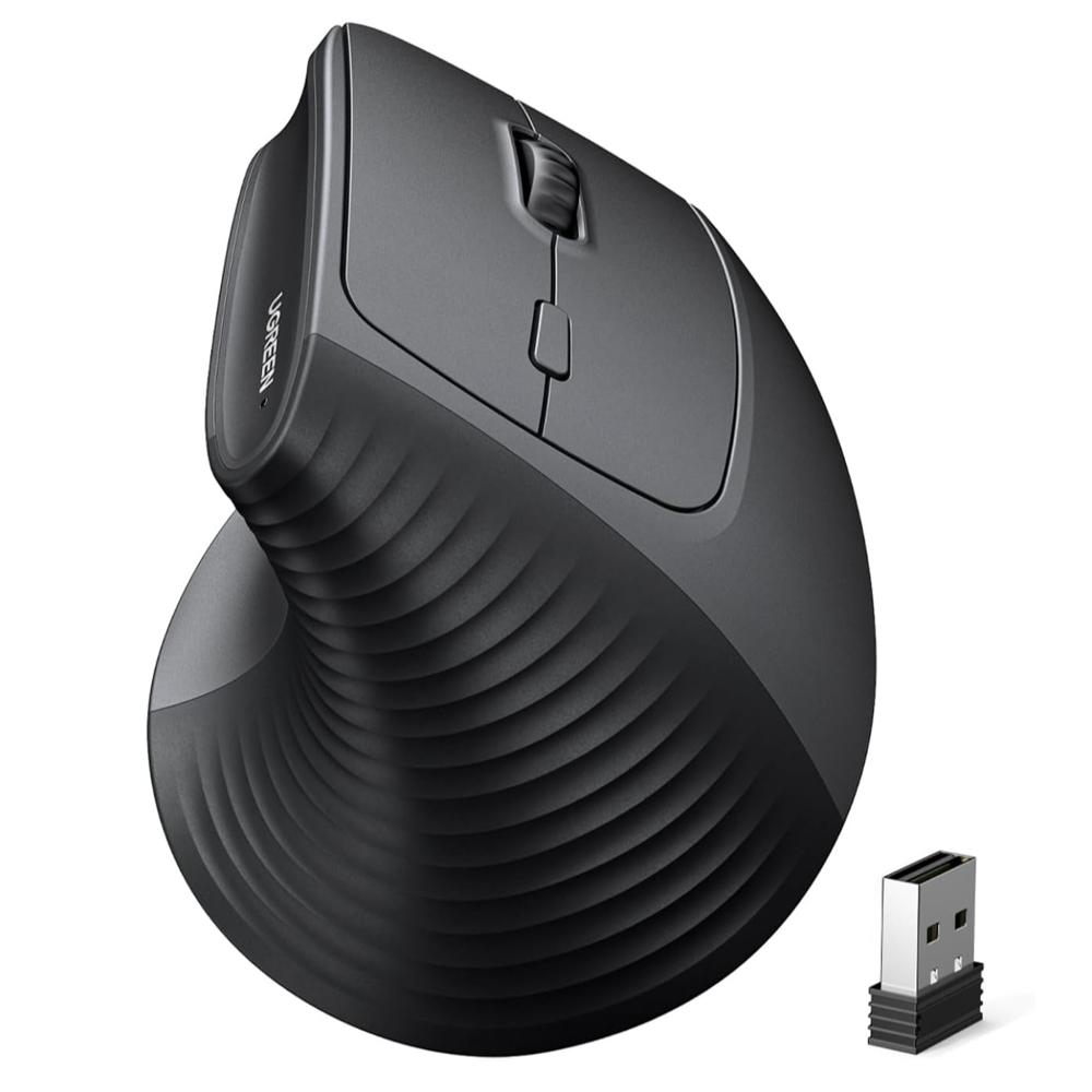 Mouse Inalámbrico Ergonómico Vertical Wireless 2.4ghz Ugreen 4000 6 Botones Dpi M571 - 55916