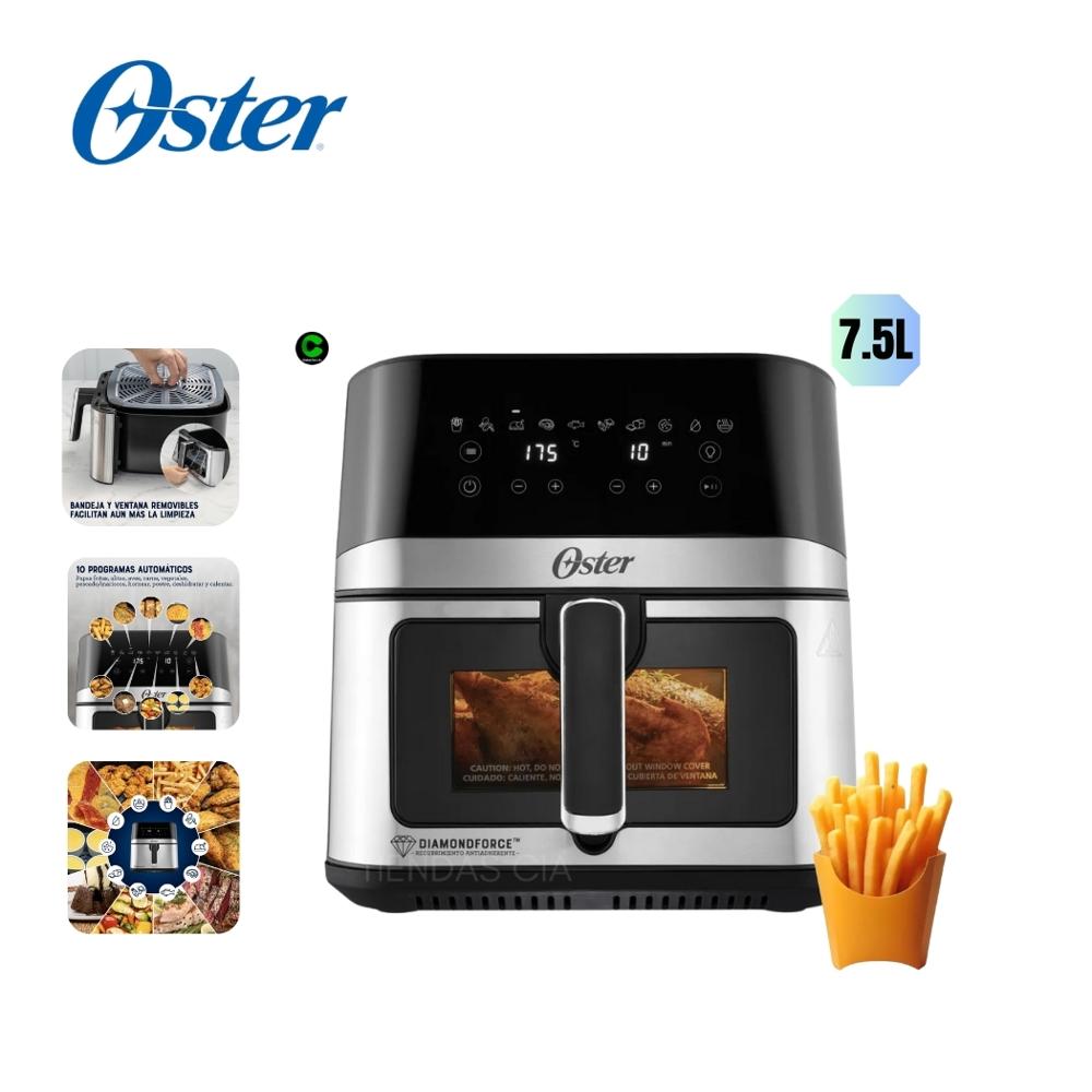 Freidora de Aire Digital Oster Recubrimiento DiamondForce, 7.5L CKSTAF75WDSSDF