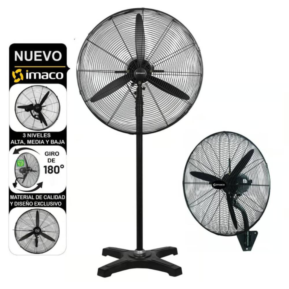 Ventilador Industrial Imaco de Pared y Piso 30