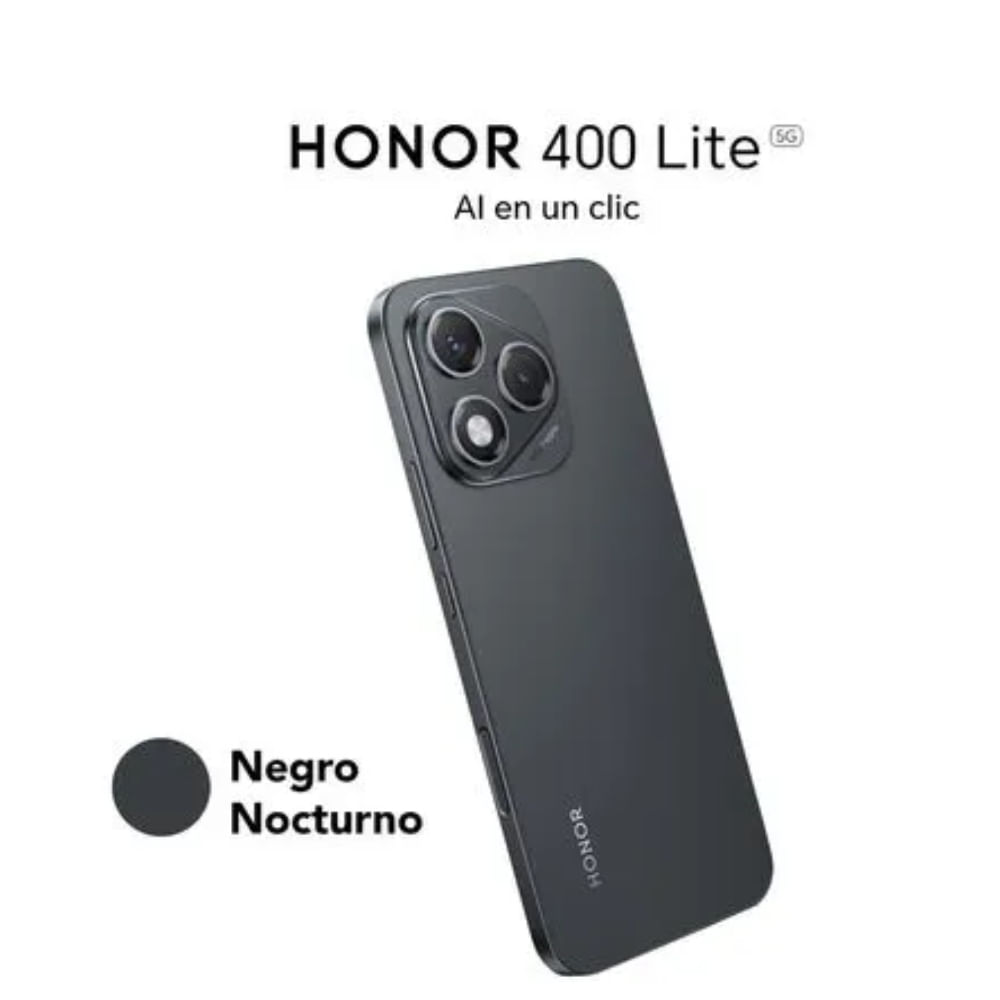 HONOR 400 LITE 5G 8RAM 256GB - NEGRO