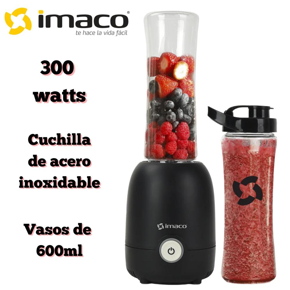 Licuadora Personal Imaco BL 9651TG Quick Mix para Smoothies, Batidos