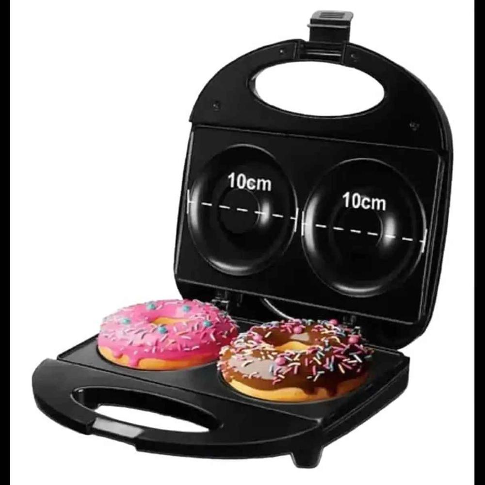 Máquina para hacer 2 donas grandes de 10cm