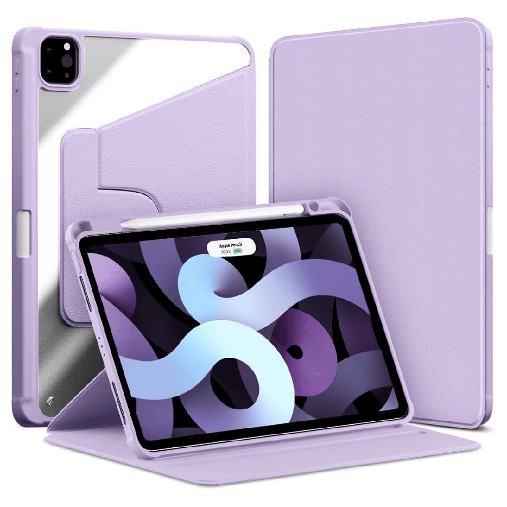 Funda Transparente Giratorio 360 para iPad Pro 11  LILA