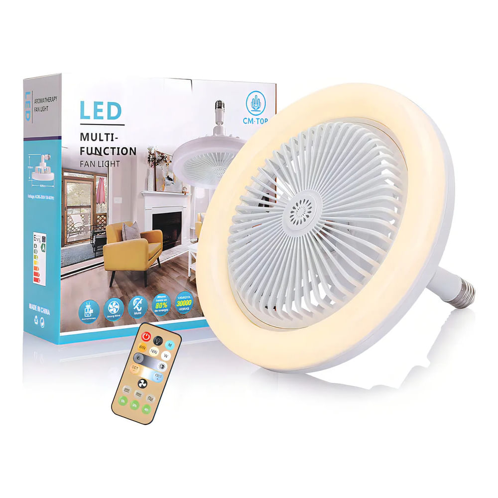 Foco Ventilador de Techo