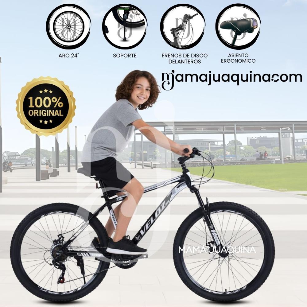 Bicicleta Deportiva Aro 24 LANDER ROMA Edición Limitada Black