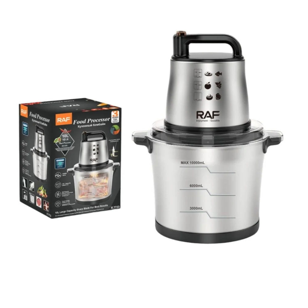 Procesador eléctrico profesional de 10 litros