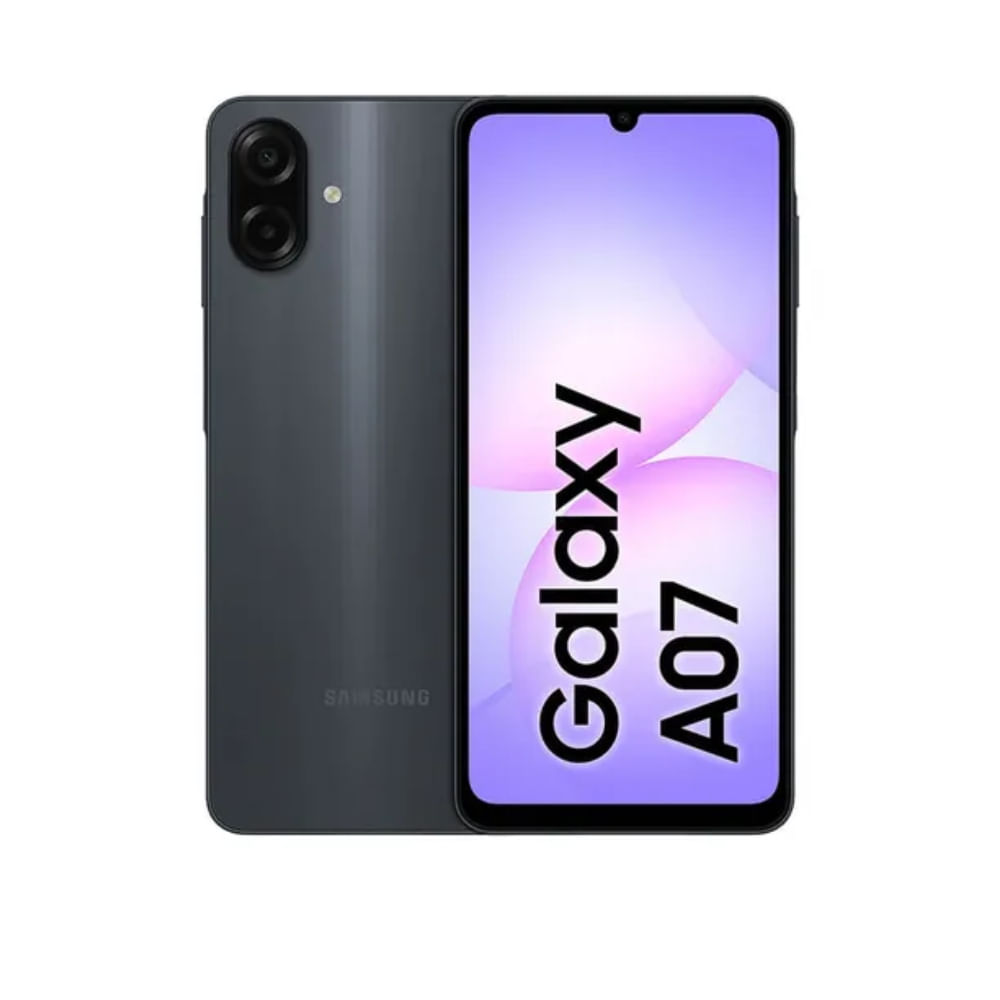 SAMSUNG GALAXY A07 4G 4 RAM 128GB - NEGRO