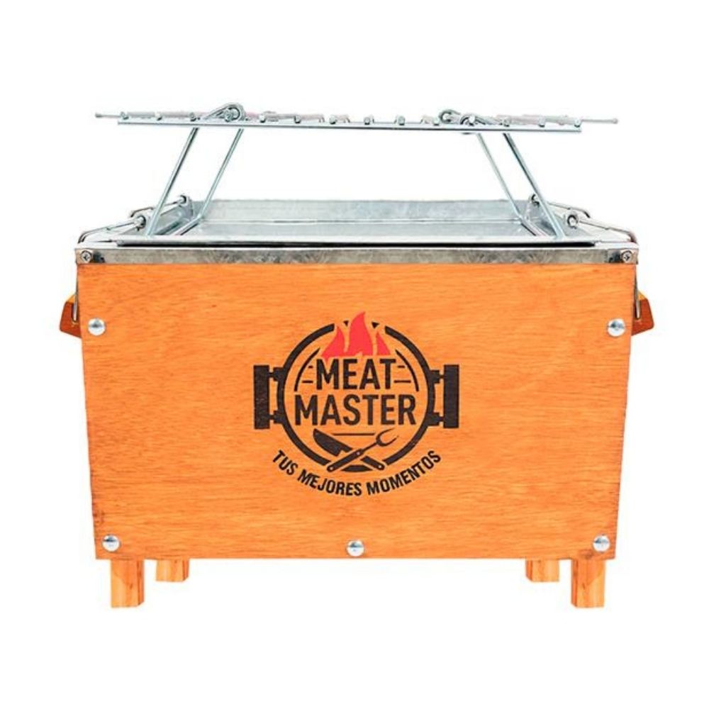 Caja China Minimeat Master + Parrilla de Varillas Meat Master