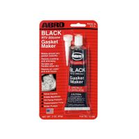 ABRO Silicona Automotriz Negra 12-AB - 3 Oz Americana